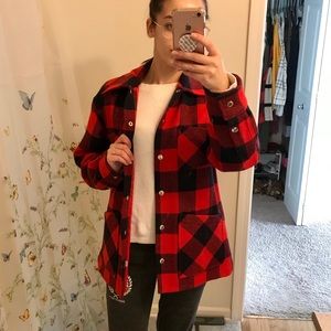 Pendleton Plaid Coat